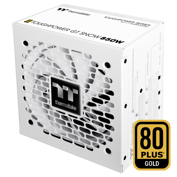Thermaltake Toughpower GT Snow 850W, PC-Netztei, wei&szlig;