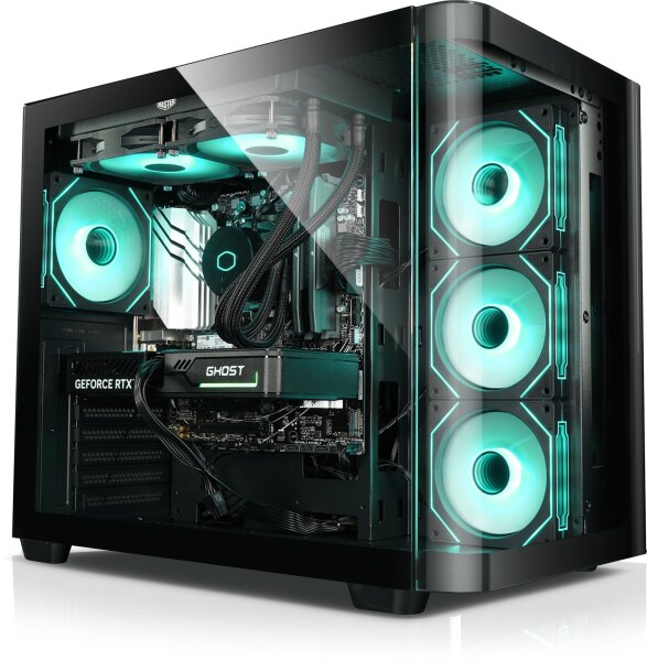 TOXIC VIPER-Win11 Gaming PC AMD Ryzen 9600X, 32GB DDR5 RAM, RTX 5060, 1TB NVME