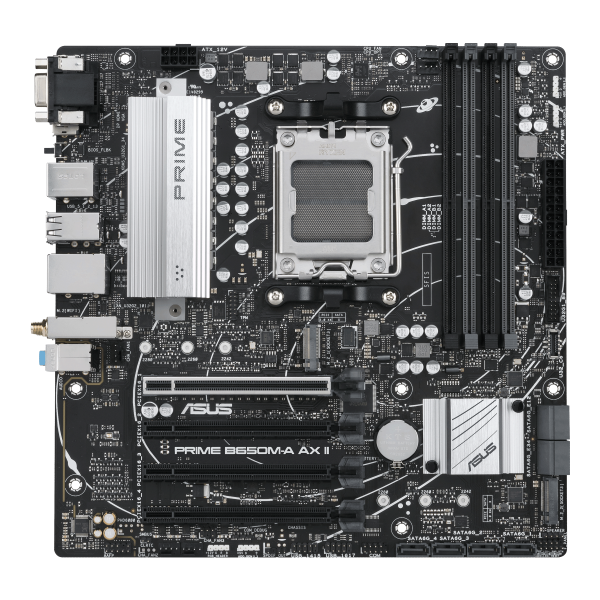 ASUS Prime B650M-A WIFI II Mainboard, Sockel AM5, AMD...