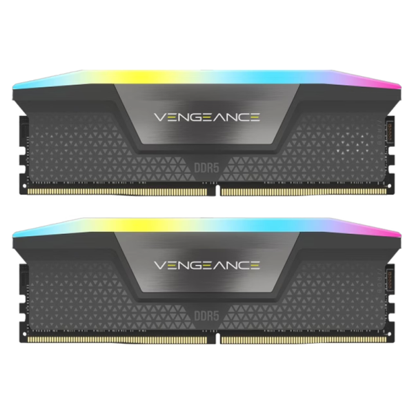 Corsair Vengeance RGB grau UDIMM 32GB Kit, DDR5-6000,...