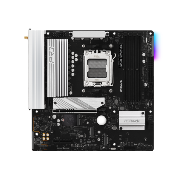 ASROCK B850M Pro RS WiFi Mainboard, Sockel AM5, AMD B850,...