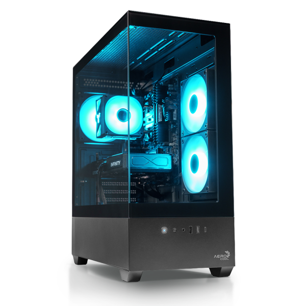 GAMING PC KAGE X4 | AMD Ryzen 5 7500F | Nvidia RTX 5060 | 32GB DDR5 | 1TB M.2 SSD NVMe